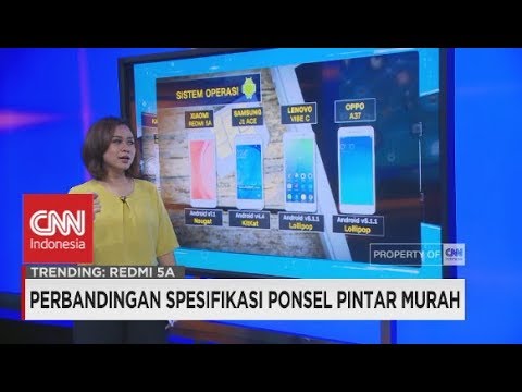 Perbandingan Spesifikasi Ponsel Pintar Murah