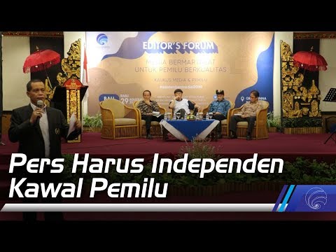 Pers Harus Independen Kawal Pemilu