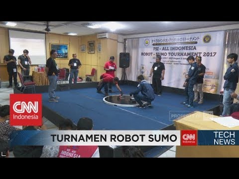 Pertandingan Sumo Ala Robot