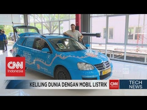 Pria Ini Sudah 2 Tahun Lebih Keliling Dunia Menggunakan Mobil Listrik