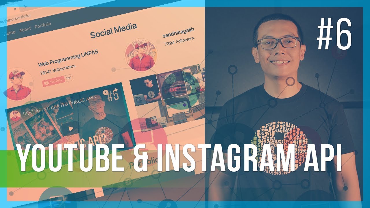 REST API #6 YOUTUBE & INSTAGRAM API (menggunakan cURL)