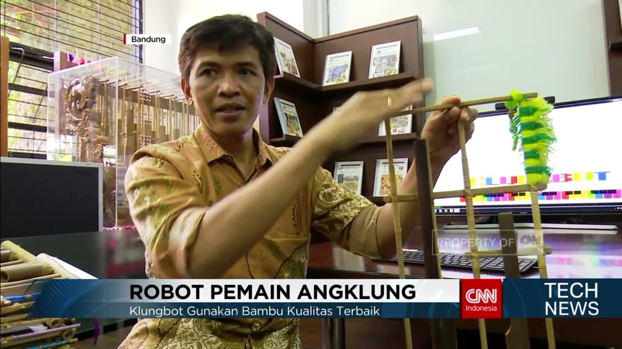 Robot Pemain Angklung - TechNews