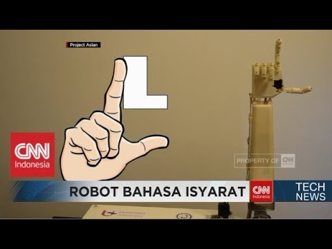 Robot Pintar yang Jago Bahasa Isyarat - TechNews