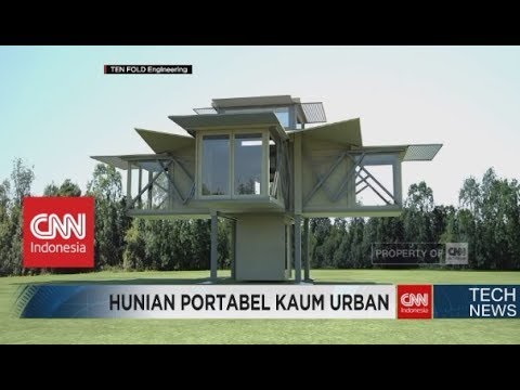 Rumah Unik yang dapat Berpindah-Pindah