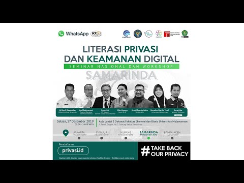 Seminar Nasional LITERASI PRIVASI DAN KEAMANAN DIGITAL