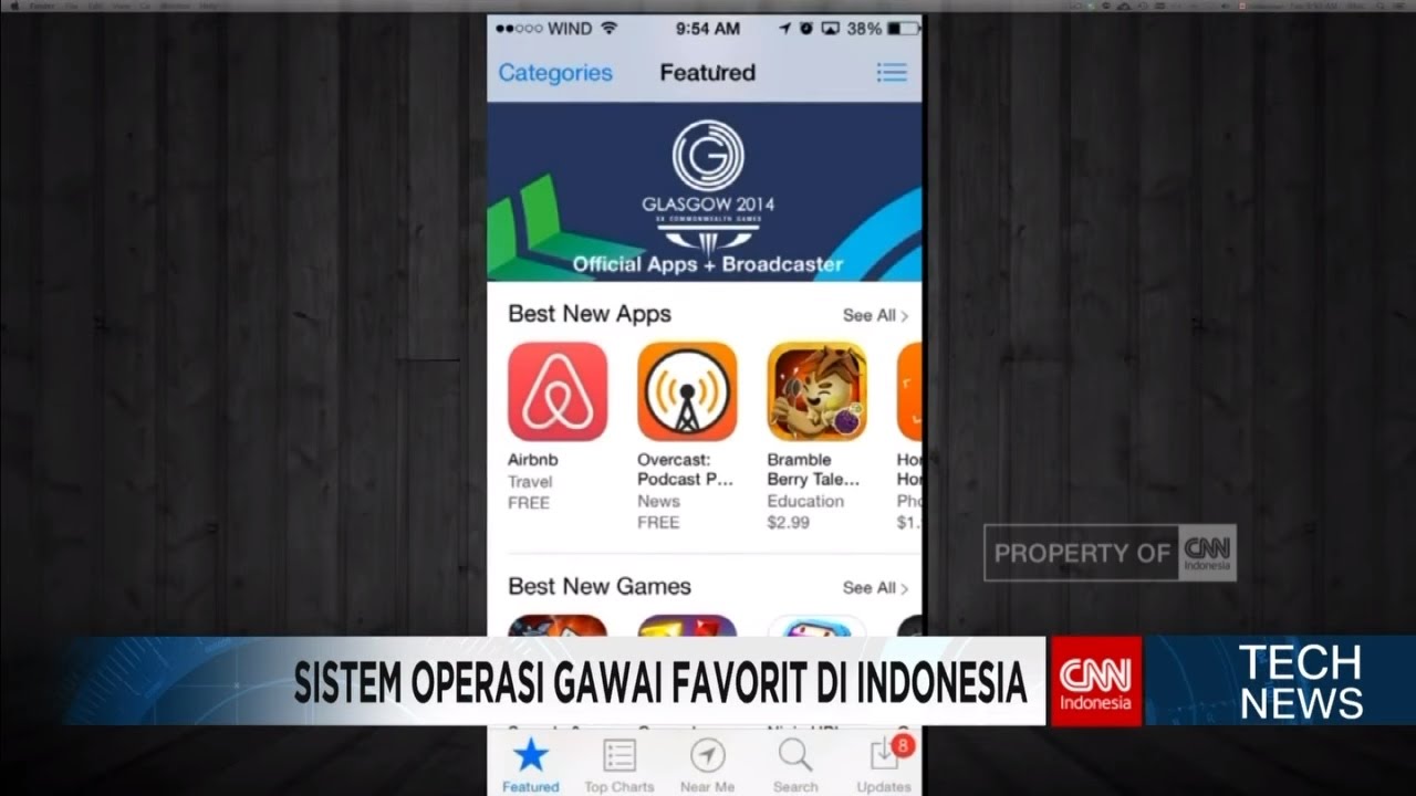 Sistem Operasi Gawai Favorit di Indonesia