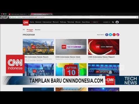 Situs dan Aplikasi CNNIndonesia.com Kini Tampil Lebih Fresh