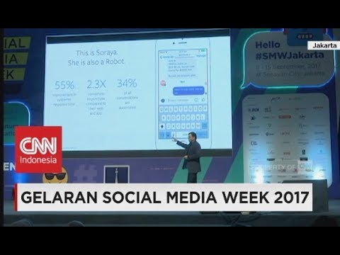 Social Media Week 2017: Masa Mendatang, Ada Robot Mirip Manusia