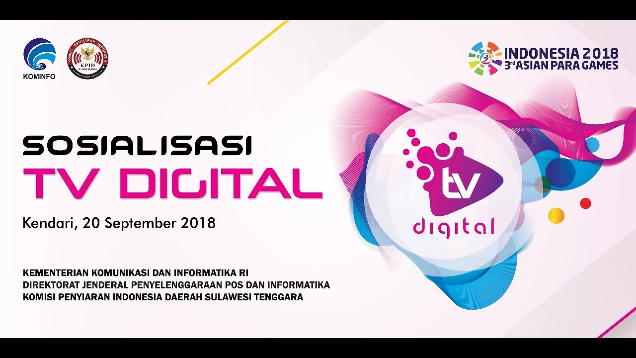 Sosialisasi TV Digital "Indonesia Goes to Digital" Kendari