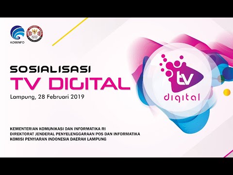 Sosialisasi TV Digital "Indonesia Goes To Digital" Lampung