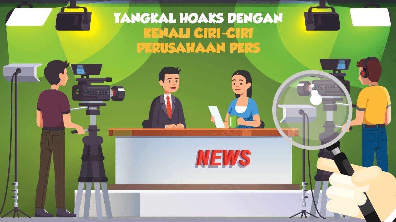 Tangkal Hoaks dengan Kenali Ciri ciri Perusahaan Pers