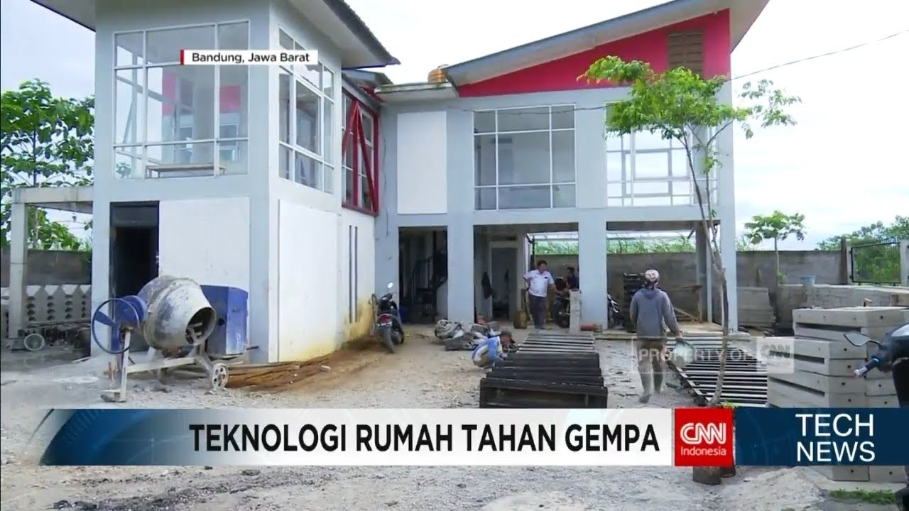 Teknologi Rumah Tahan Gempa di Indonesia Tahan hingga 8 Magnitudo