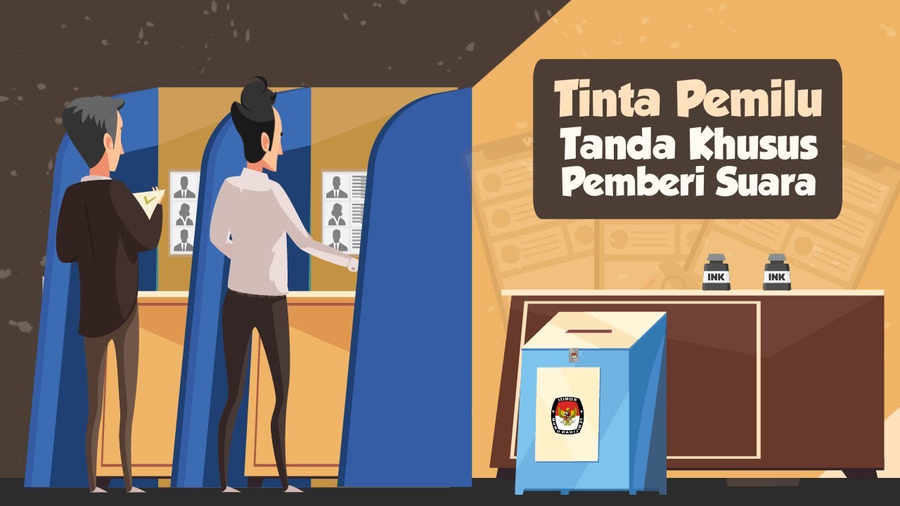 Tinta Pemilu Tanda Khusus Pemberi Suara