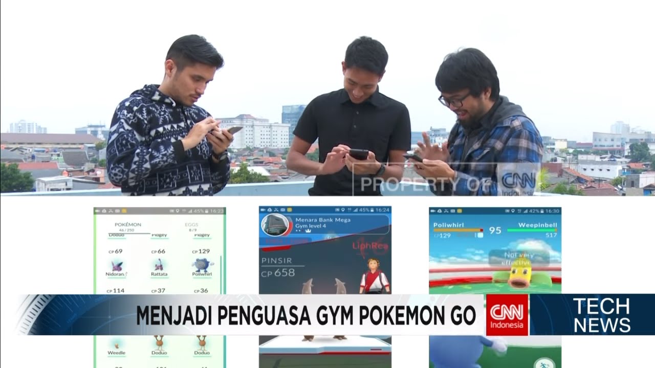 Tips Jadi Penguasa Gym Pokemon Go