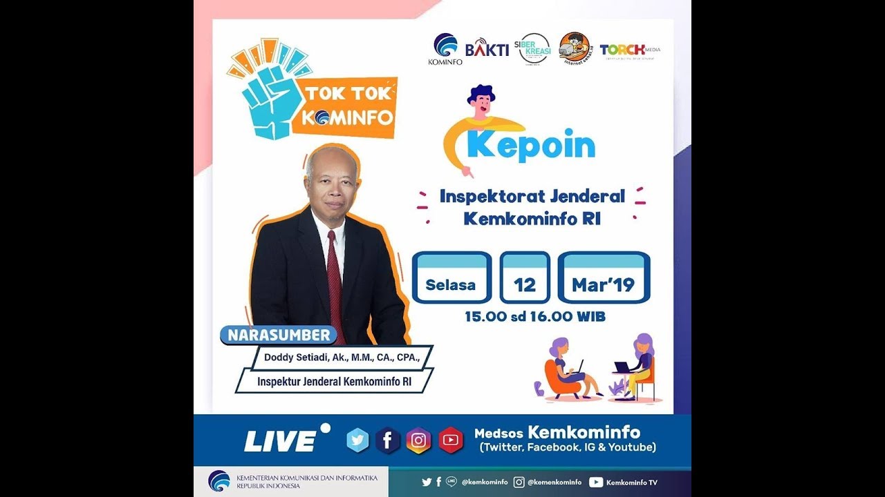 #TokTokKominfo Eps 18 "Kepoin Inspektorat Jenderal Kemkominfo"