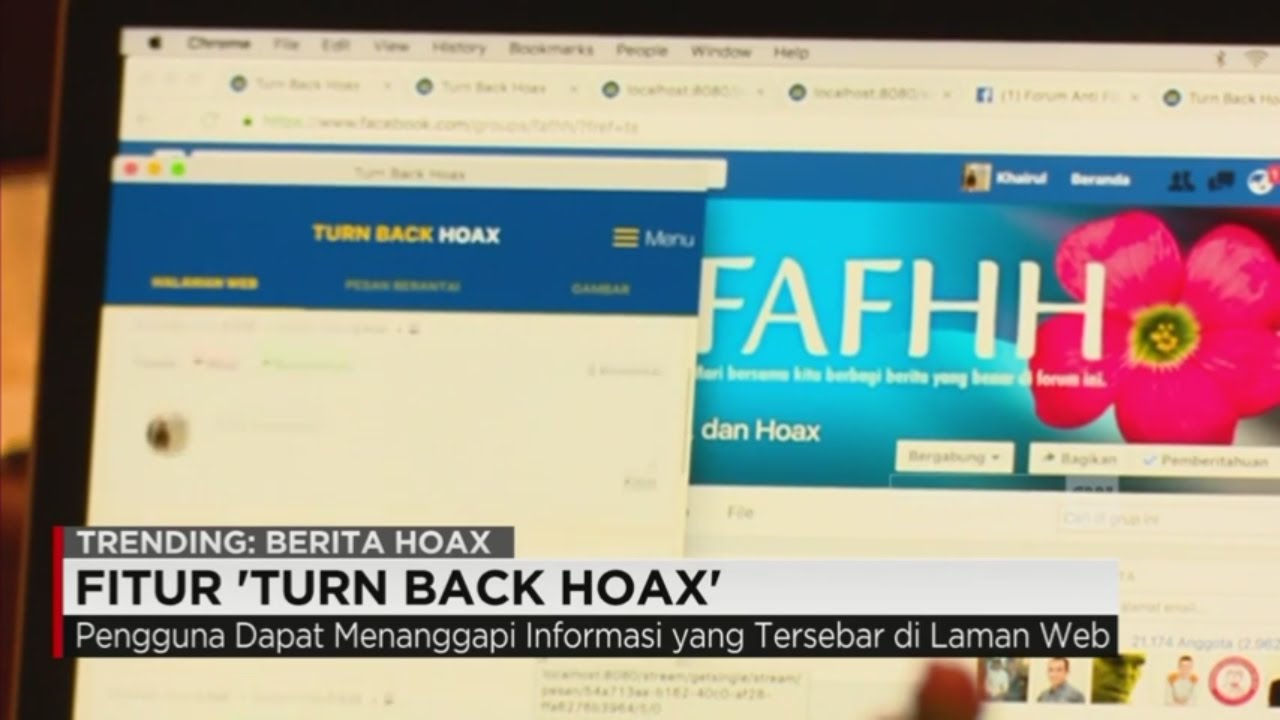 "Turn Back Hoax" Aplikasi Penangkal Berita Palsu