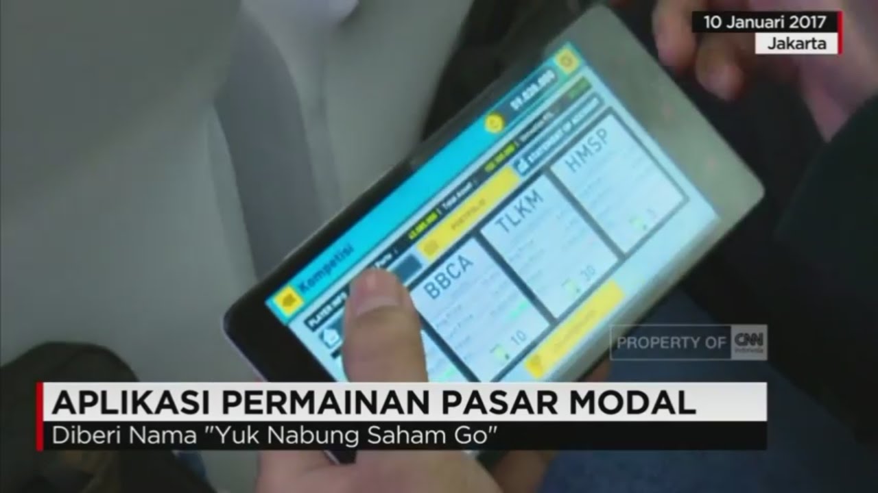 "Yuk Nabung Saham Go" Aplikasi Permainan Pasar Modal Pertama di Indonesia