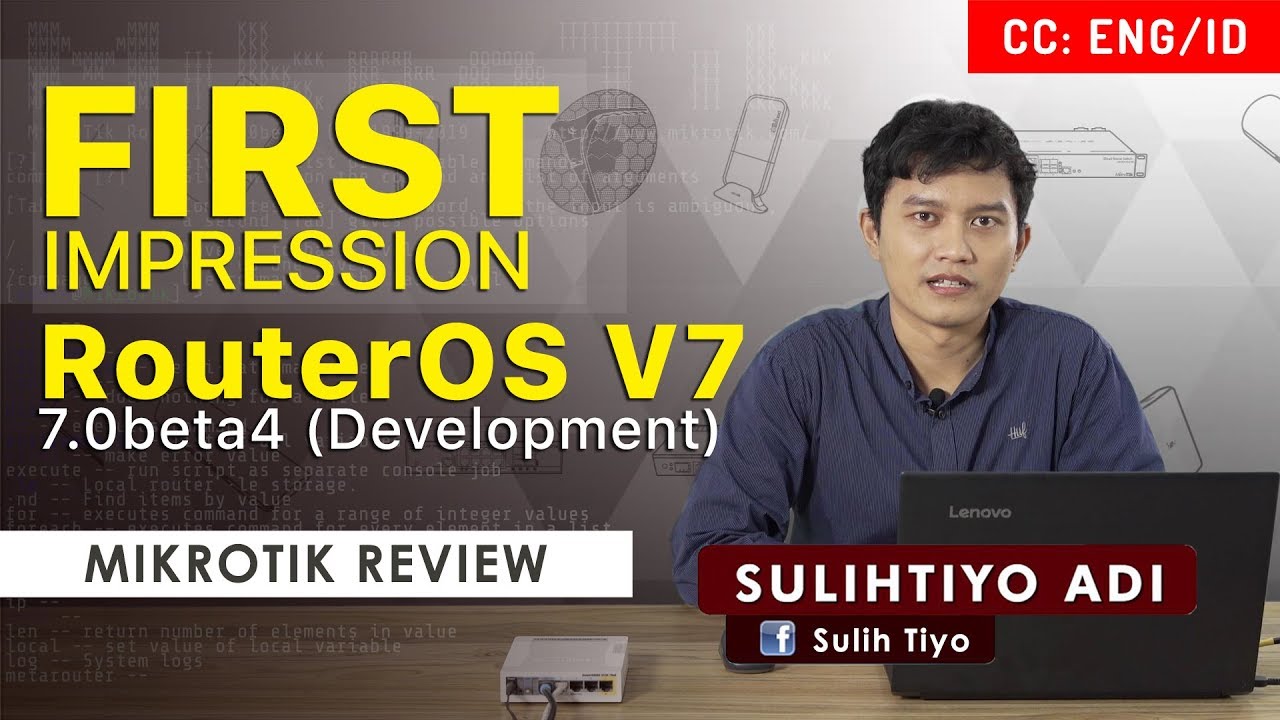 Kesan Pertama RouterOS Versi 7 - MIKROTIK REVIEW [ENG SUB]