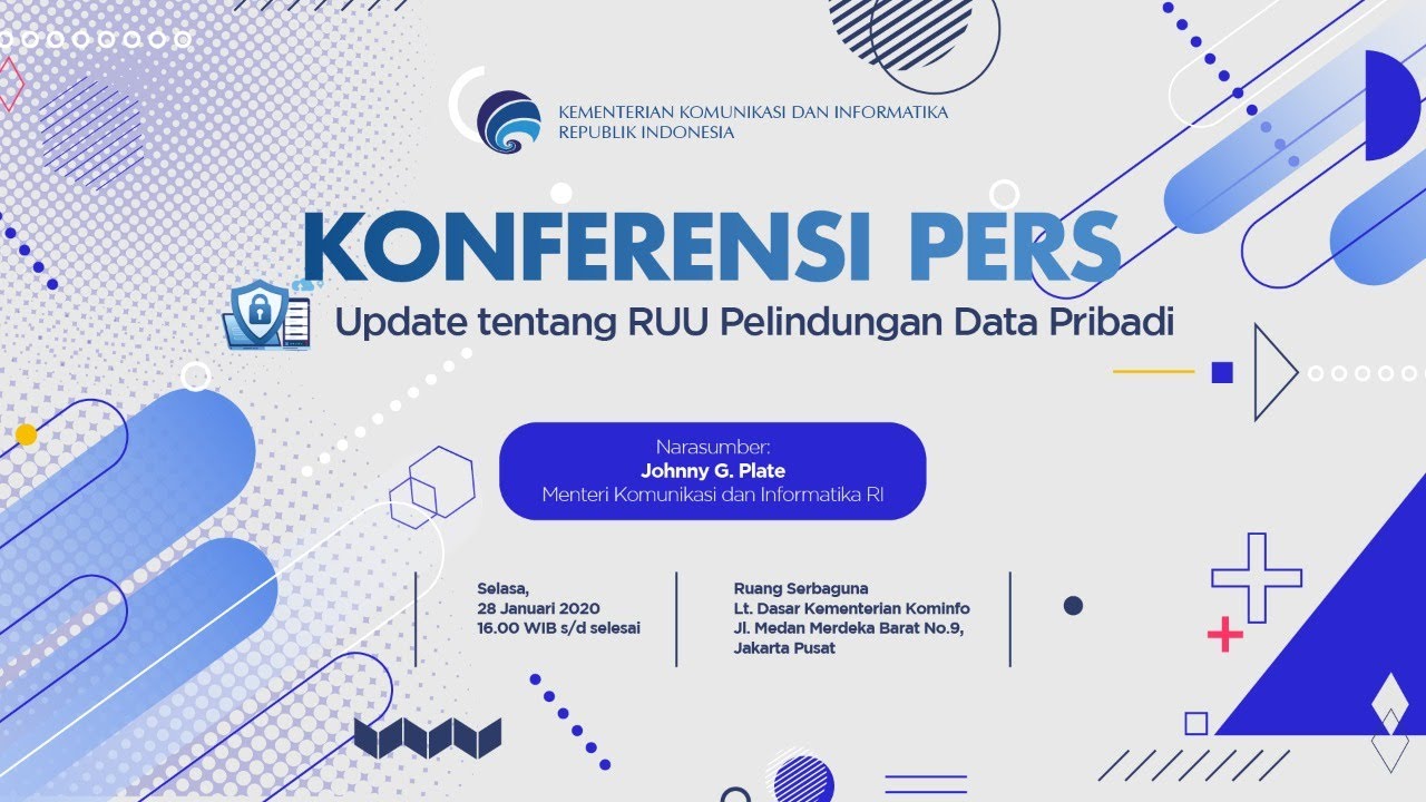 Konferensi Pers: Update RUU Pelindungan Data Pribadi