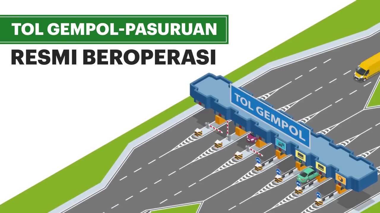 [Motion Grafis] Tol Gempol Pasuruan Resmi Beroperasi