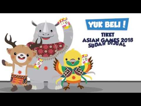 [Motion Grafis] Yuk Beli, Tiket Asian Games 2018 Sudah Dijual