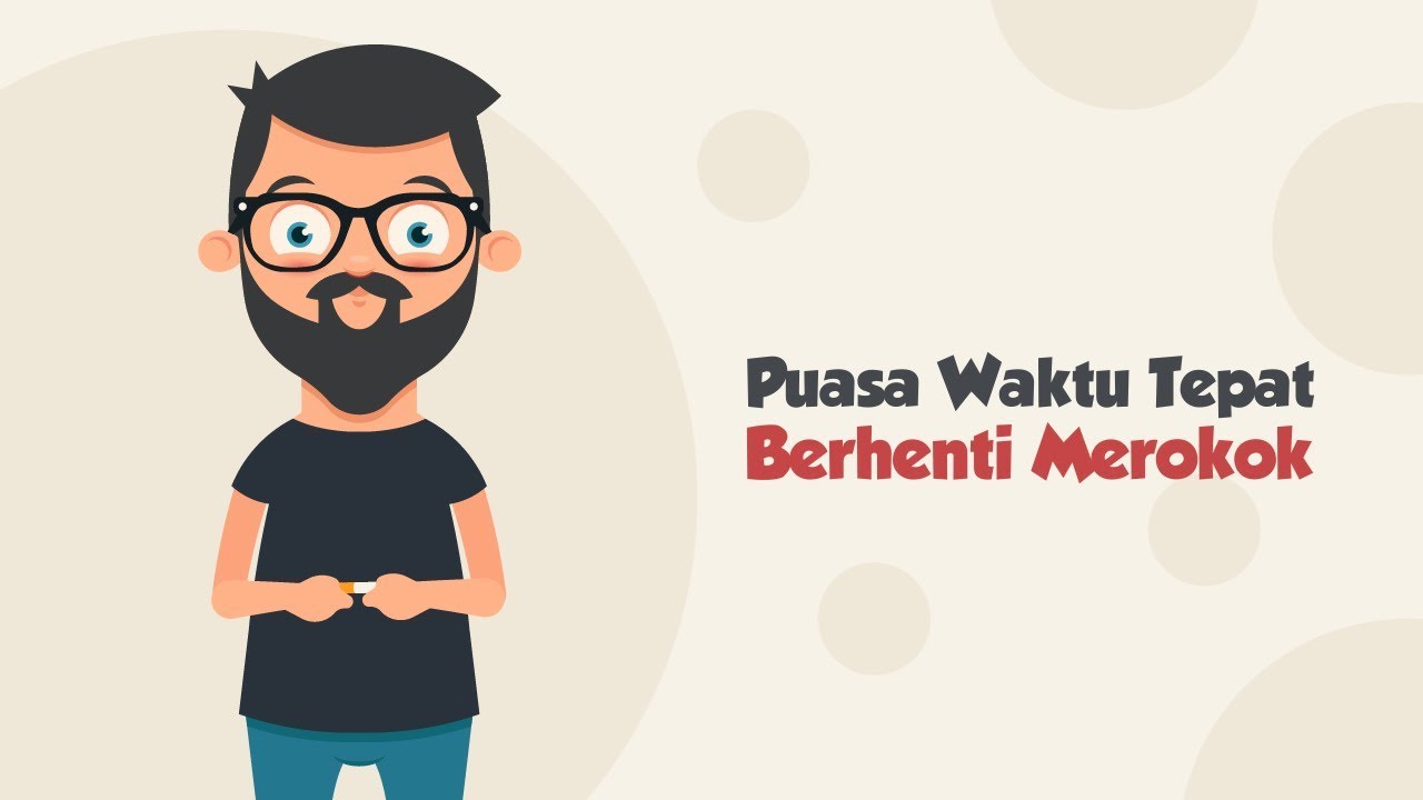 Puasa Waktu Tepat Berhenti Merokok