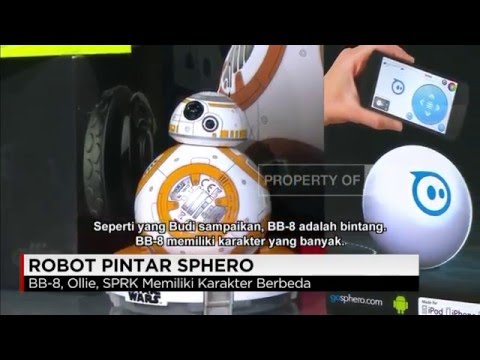 Robot Pintar Sphero Bersama Aurelien Joly