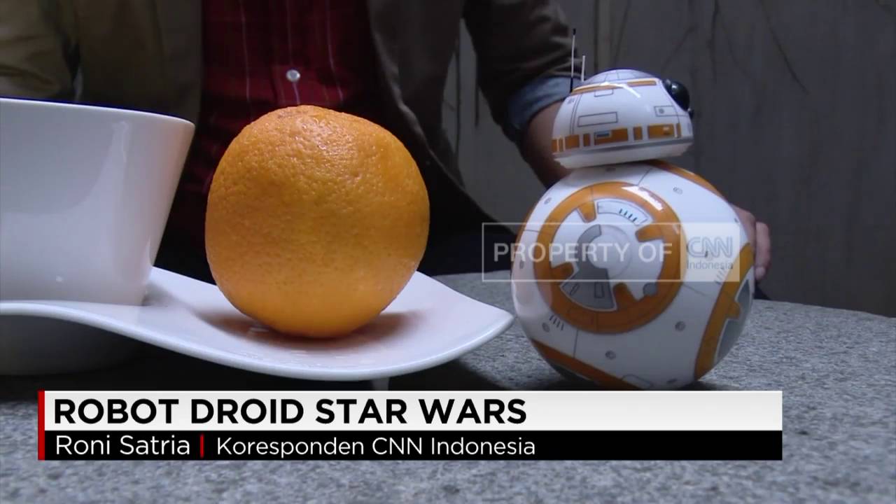 Saat Robot Droid Star Wars Beraksi