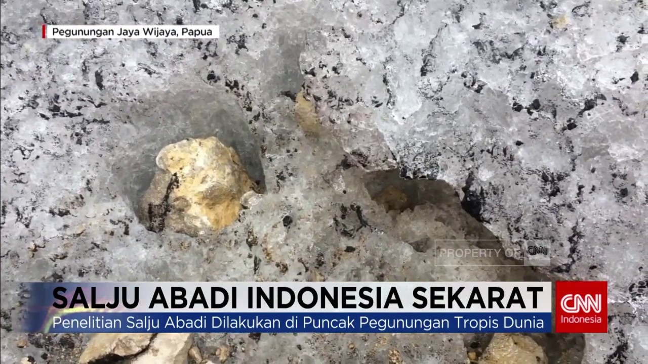 Salju Abadi Indonesia Sekarat