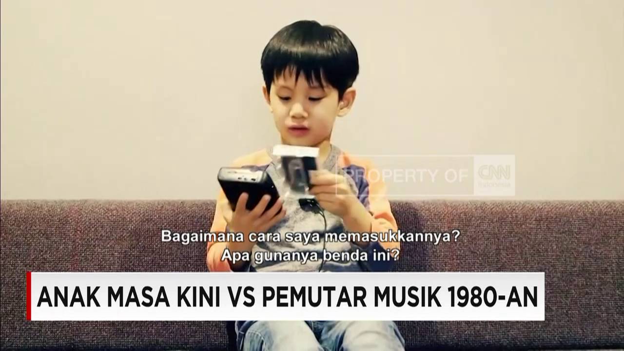 Video Menghibur.. Anak Masa Kini Vs Walkman Jadul