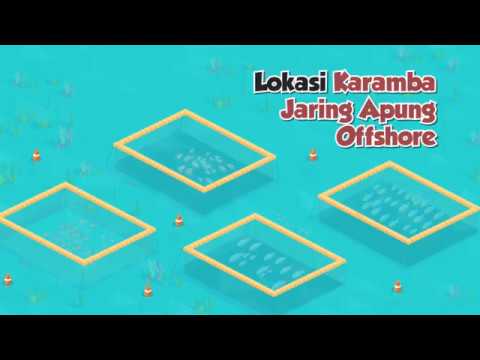 [Motion Grafis] Lokasi Keramba Jaring Apung Offshore