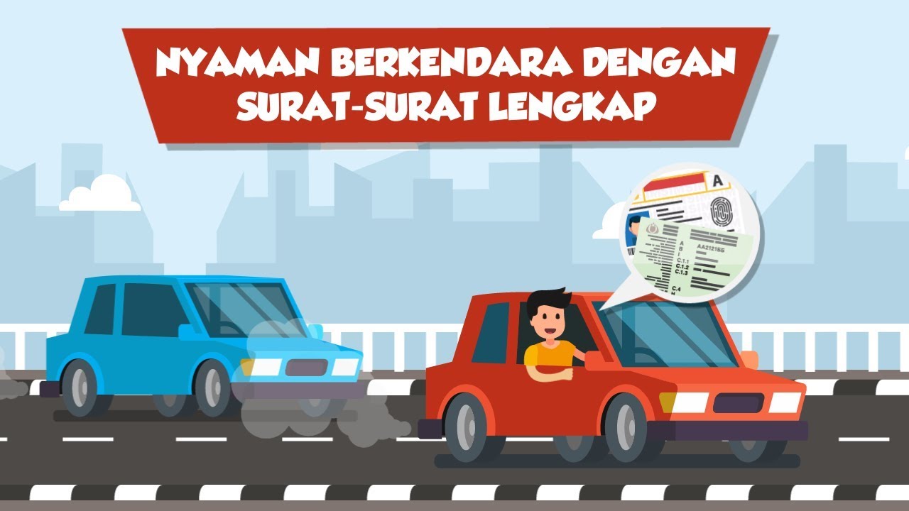 [Motion Grafis] Nyaman Berkendara dengan Surat Surat Lengkap