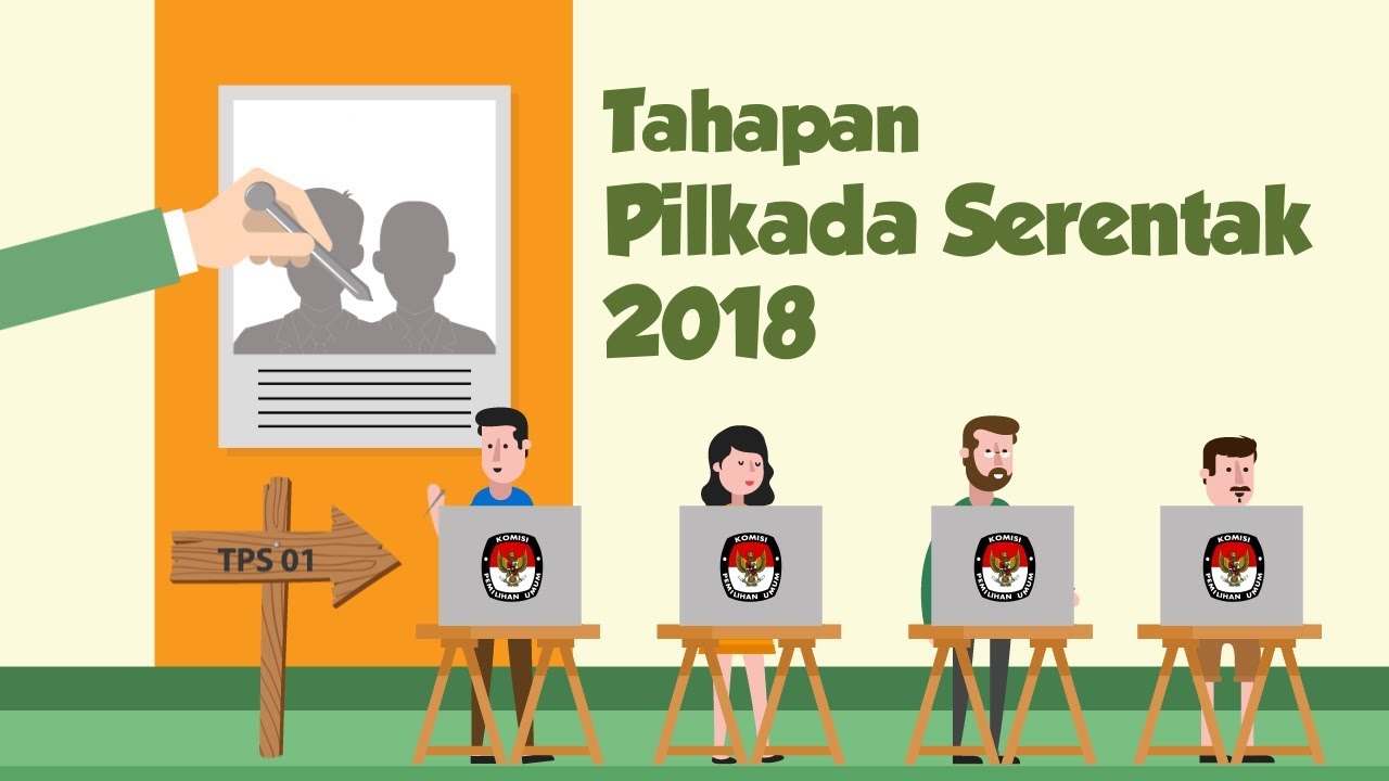 [Motion Grafis] Tahapan Pilkada Serentak 2018