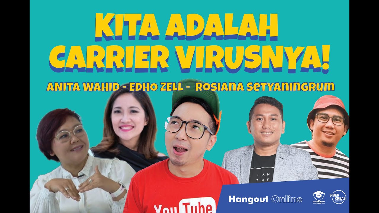 Kamu bisa menularkan virus covid19 Ft. Edhozell, Anita Wahid, Rosdiana Hangout Online