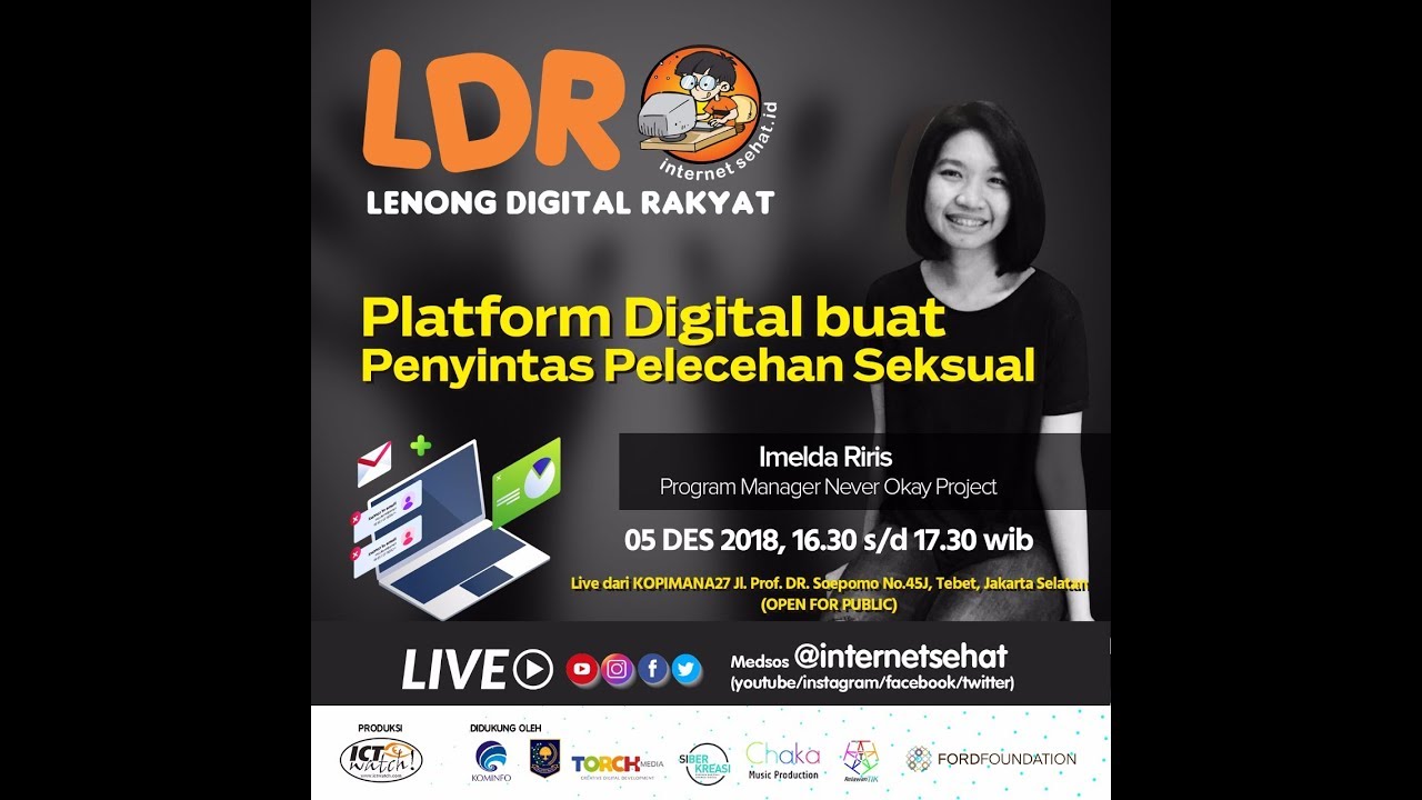 #LDR (Lenong Digital Rakyat) Eps #22 Platform Digital buat Penyintas Pelecehan Seksual