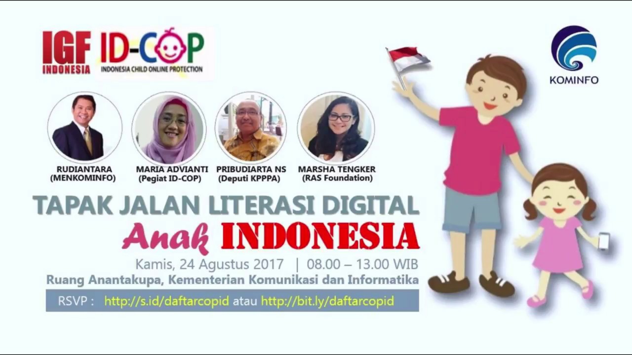 #LiveStreaming Tapak Jalan Literasi Digital Anak Indonesia - ID-IGF - ID-COP