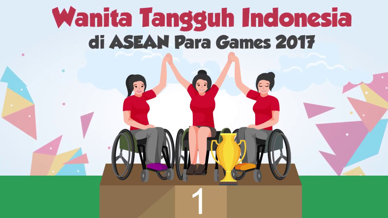 Wanita Tangguh Indonesia di ASEAN Para Games 2017