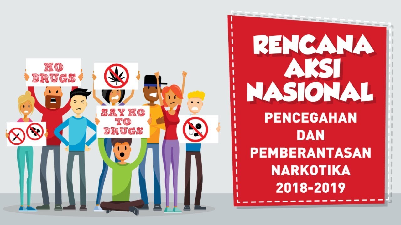 [Motion Grafis] Rencana Aksi Nasional:  Pencegahan dan Pemberantasan Narkotika 2018-2019