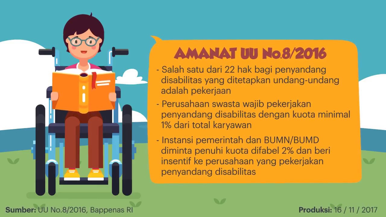 Berikan Hak Kerja Bagi Penyandang Disabilitas