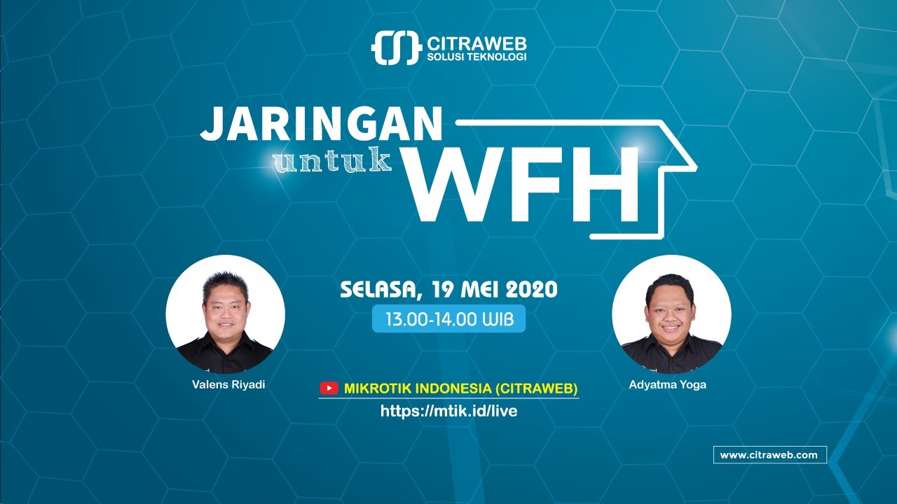 Jaringan Untuk Work From Home [Live Streaming]