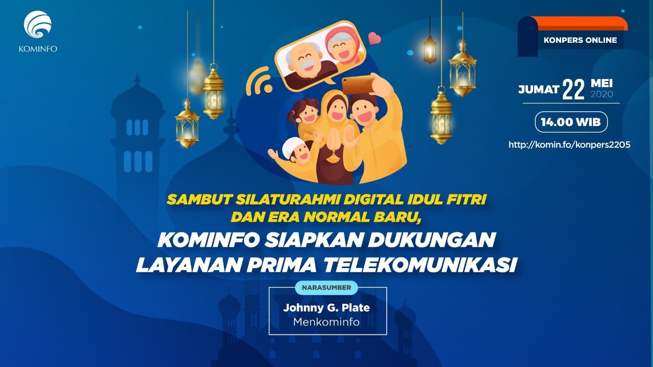 Konferensi Pers: Kominfo Siapkan Dukungan Layanan Prima Telekomunikasi