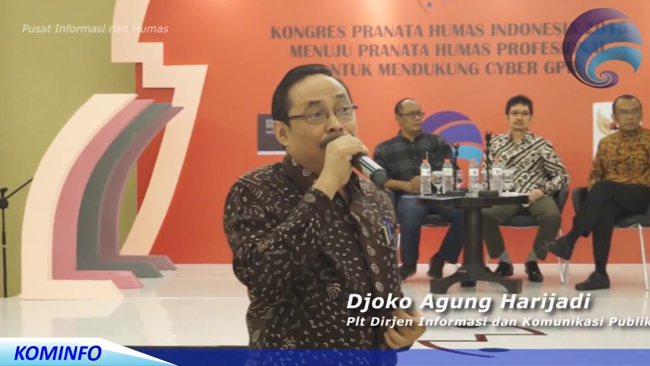 Kongres Pranata Humas 2015  Paparan Plt  Dirjen IKP Djoko Agung Harijadi