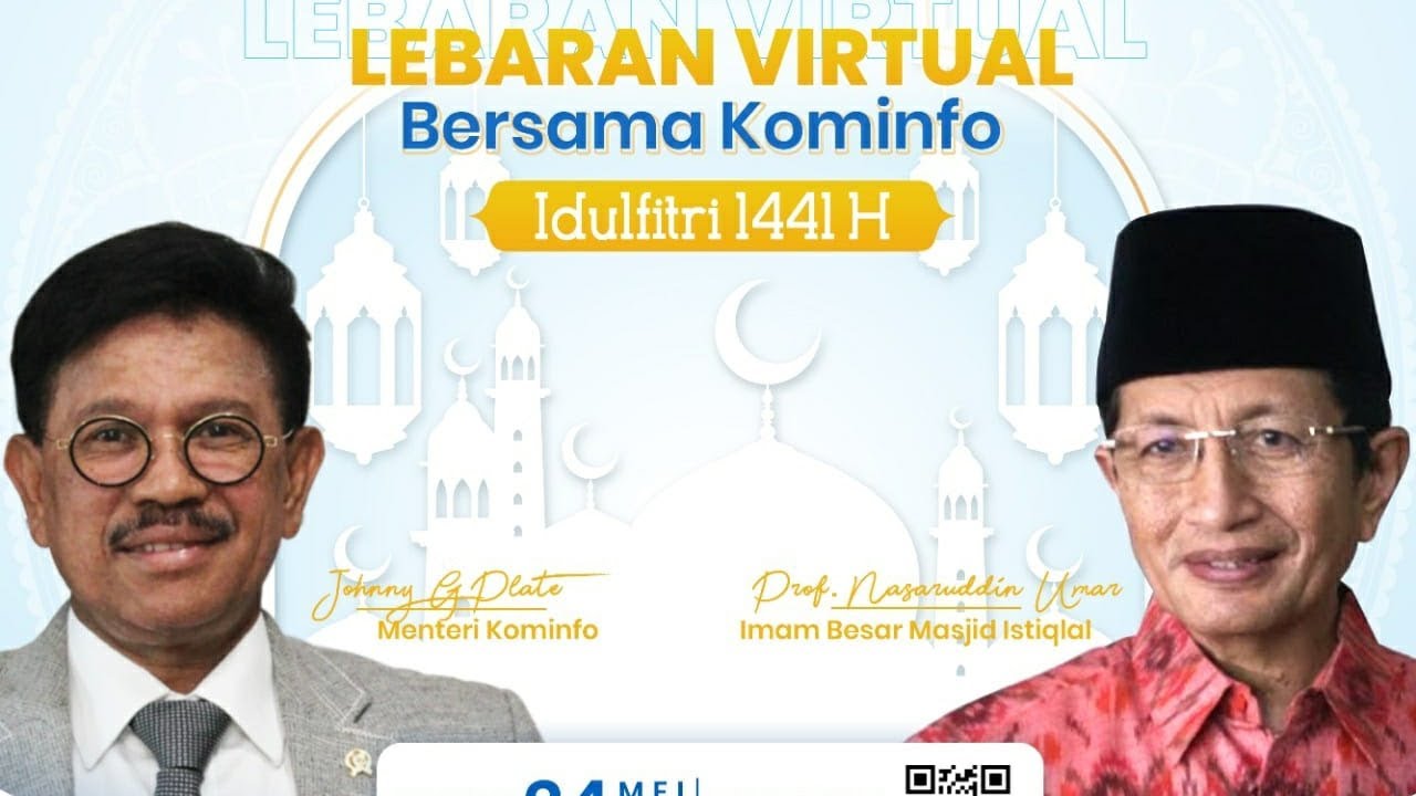 Lebaran Virtual Bersama Kominfo