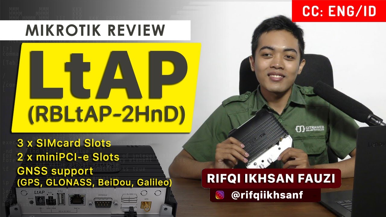 Review LtAP - MIKROTIK REVIEW [ENG SUB]