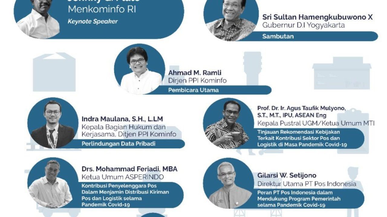 Webinar: Kontribusi Pos dan Logistik dalam Mengatasi Pandemi COVID-19 (The New Normal)