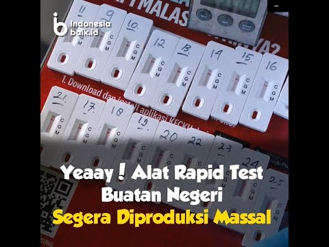 Akhirnya! Rapid Test Buatan Negeri Segera Diproduksi Massal