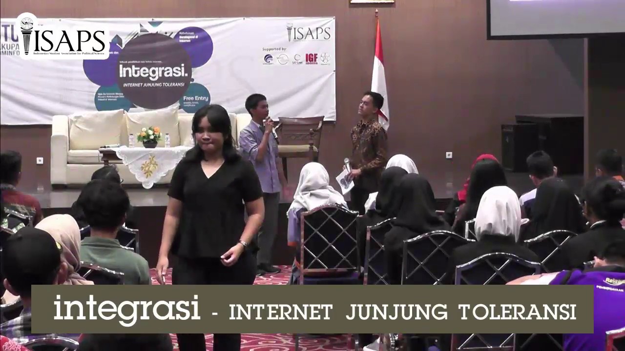 Diskusi Sesi Kedua @ISAPS_id - #integrasi - Internet Junjung Toleransi @SiBerKreasi