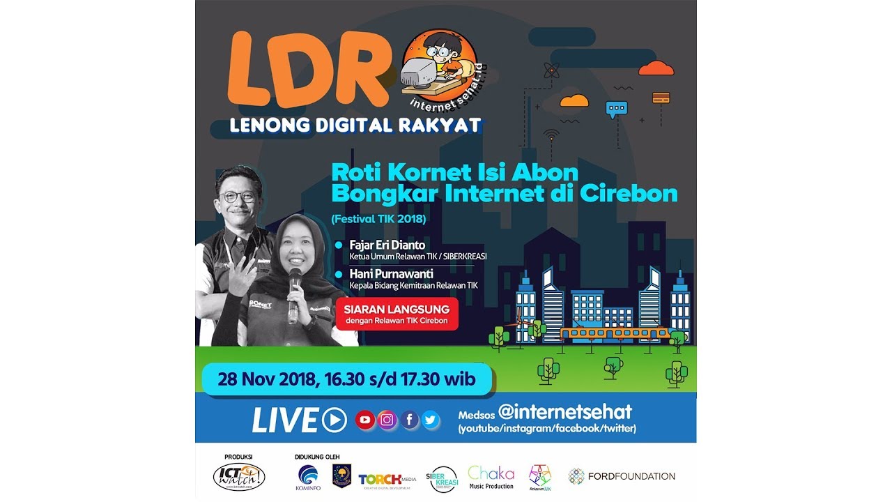 #LDR Episode 21 Roti Kornet Isi Abon - Bongkar Internet di Cirebon #Festik2018