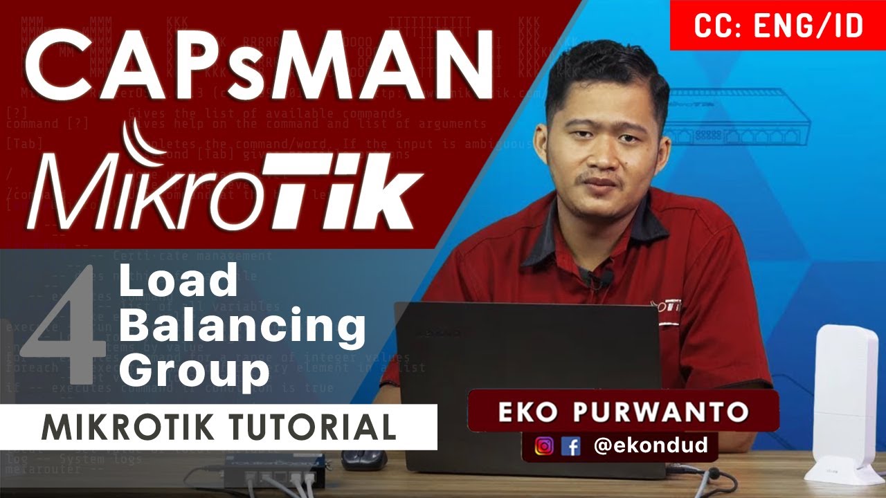 Load Balancing Group - CAPsMAN Mikrotik #4 [ENG SUB]