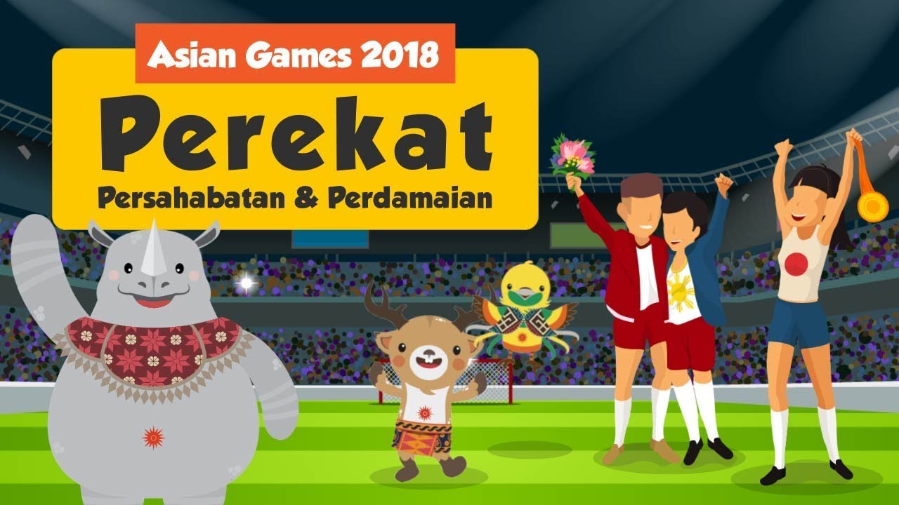 [Motion Grafis] Asian Games 2018, Perekat Persahabatan dan Perdamaian